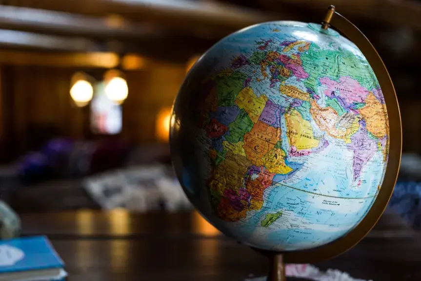 Globe planète Terre